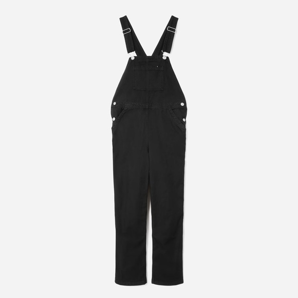Everlane The Canvas Overalls in black - Picture 6 of 7